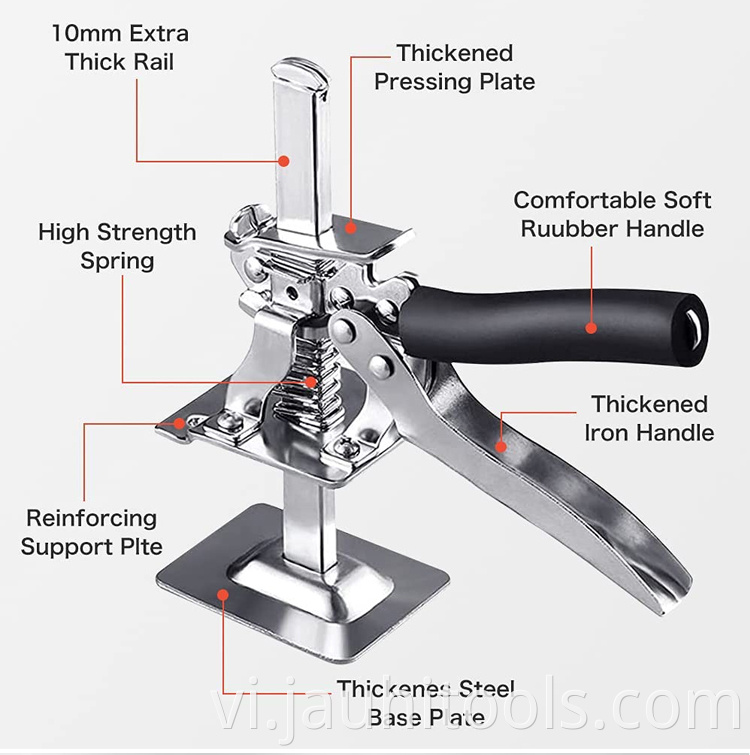 Tile height adjuster Foot lifter Auxiliary tools